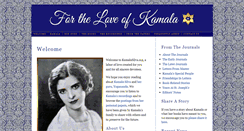 Desktop Screenshot of kamalasilva.org